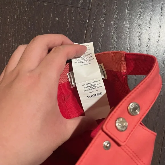 Hermes cap Davis H Primavera Cotton Baseball Cap Hat Size 56 Roseboise cotton - Picture 3 of 15